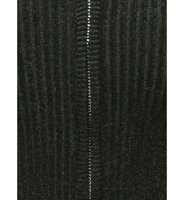 EMODA「プレーティングリブジップニット」|ニット・セーター|