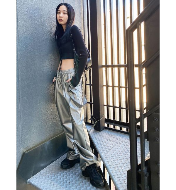 EMODA「フロントレースフィットニット」|ニット・セーター|