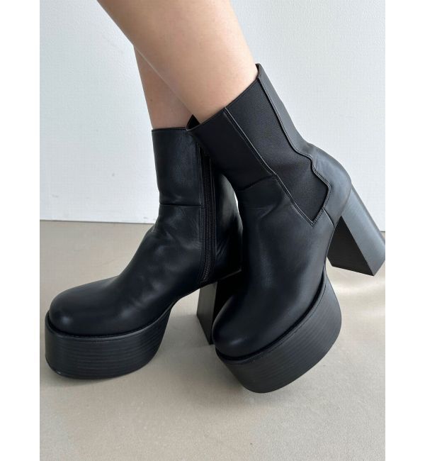 EMODA「サイドゴアラウンドブーツ」|その他|