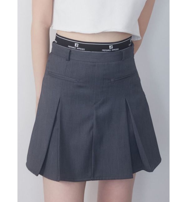 EMODA「ジャガードプリーツミニスカート」|スカート|