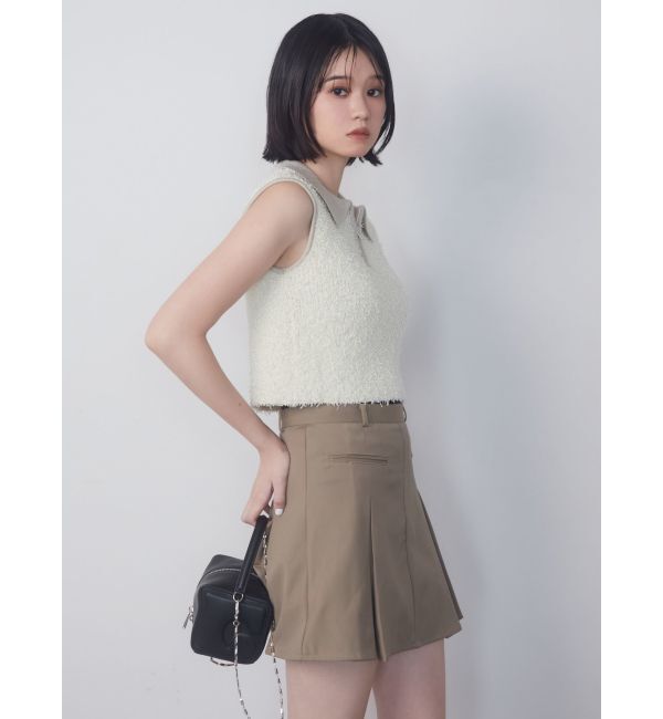 EMODA「ジャガードプリーツミニスカート」|スカート|