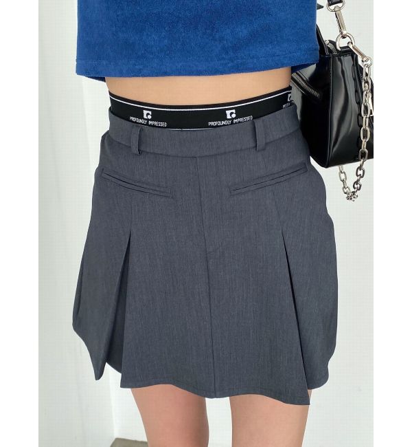 EMODA「ジャガードプリーツミニスカート」|スカート|