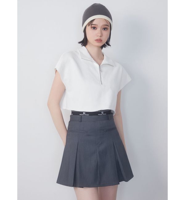 EMODA「ジャガードプリーツミニスカート」|スカート|