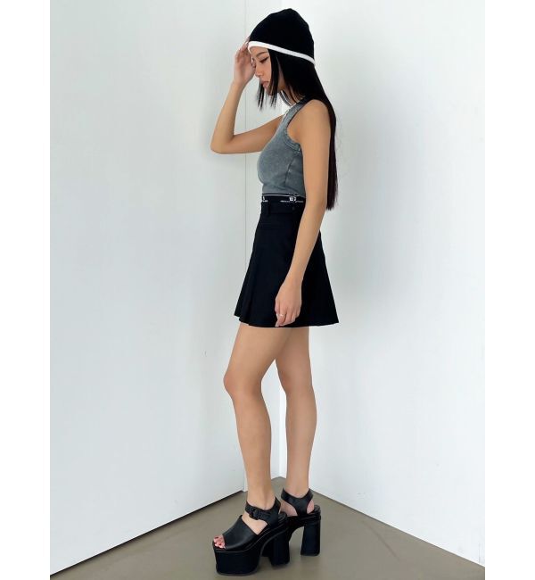 EMODA「ジャガードプリーツミニスカート」|スカート|