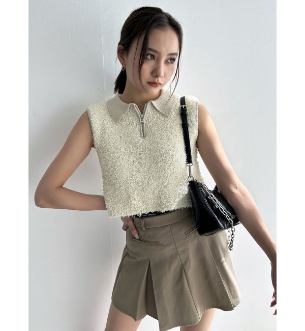 EMODA「ジャガードプリーツミニスカート」|スカート|