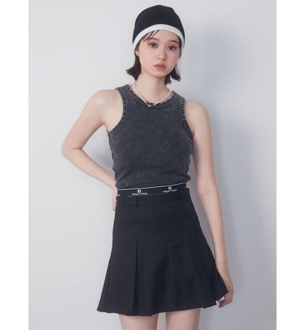 EMODA「ジャガードプリーツミニスカート」|スカート|