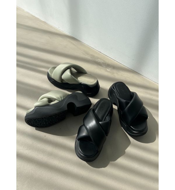 EMODA「プランプクロスサンダル」|サンダル|