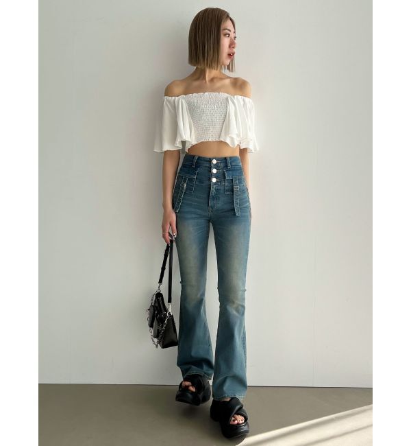 EMODA「プランプクロスサンダル」|サンダル|