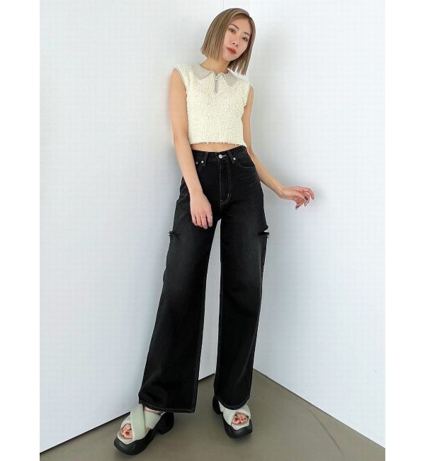 EMODA「プランプクロスサンダル」|サンダル|