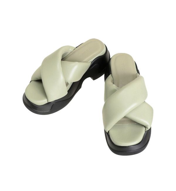 EMODA「プランプクロスサンダル」|サンダル|