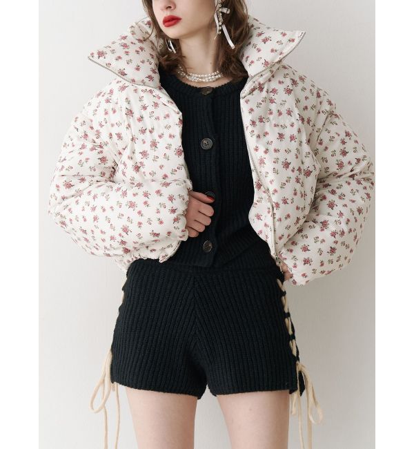 jouetie「バイカラーステッチニットショーツ【セットアップ対応】」|その他|