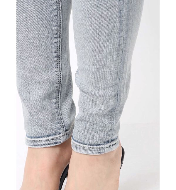 GYDA「ハイウエストdetachableスキニーデニムパンツ」|デニム|