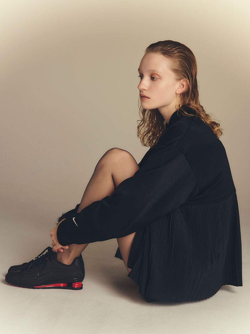 emmi atelier「フェザーラメニットビスチェ」|ニット・セーター|