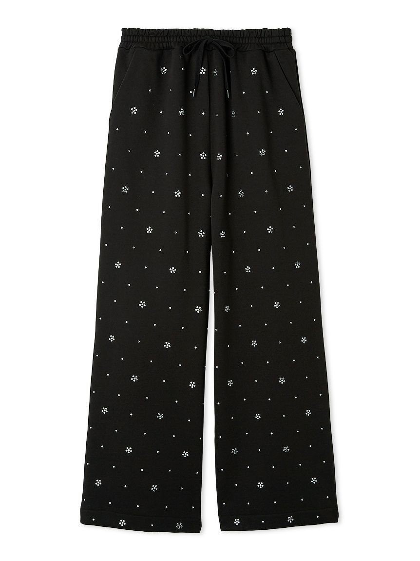 FURFUR「【限定カラー】ビジュー付きスウェットパンツ」|チノ|