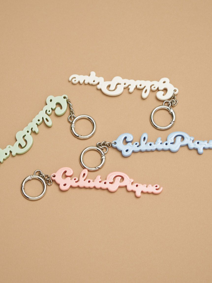 gelato pique「ロゴチャーム」|キーケース|