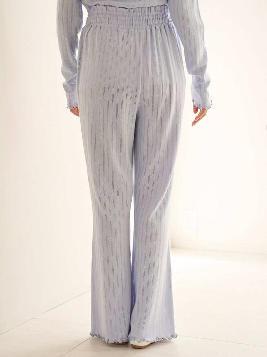 gelato pique「針抜きロングパンツ」|ルームウェア|