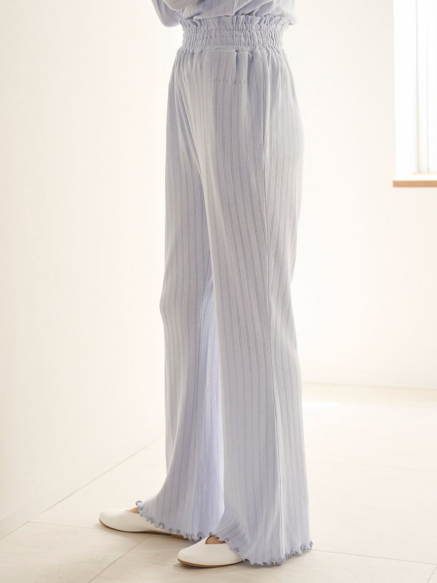 gelato pique「針抜きロングパンツ」|ルームウェア|