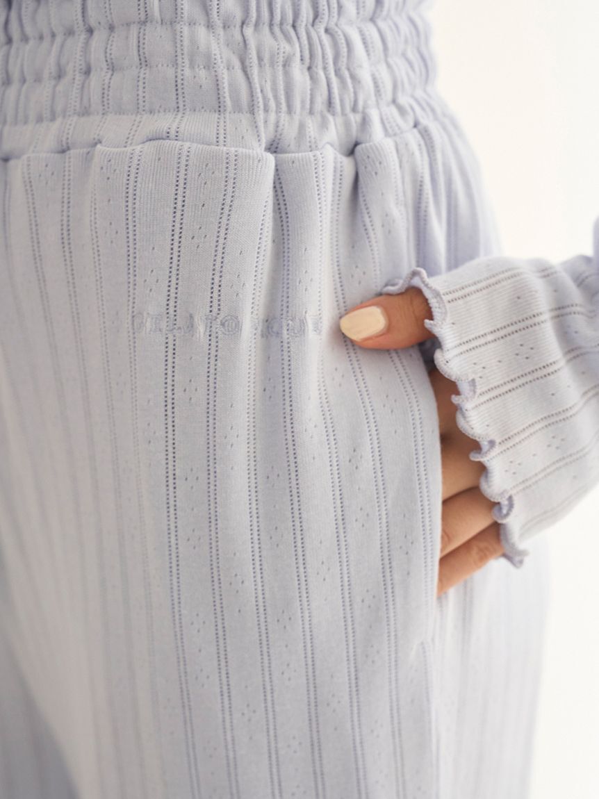 gelato pique「針抜きロングパンツ」|ルームウェア|