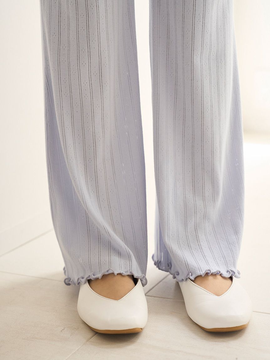 gelato pique「針抜きロングパンツ」|ルームウェア|