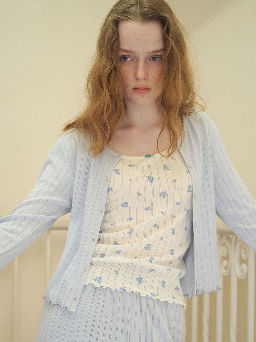 gelato pique「針抜きロングパンツ」|ルームウェア|