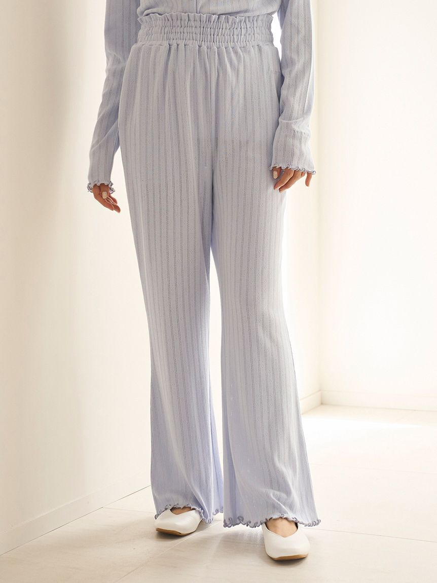 gelato pique「針抜きロングパンツ」|ルームウェア|