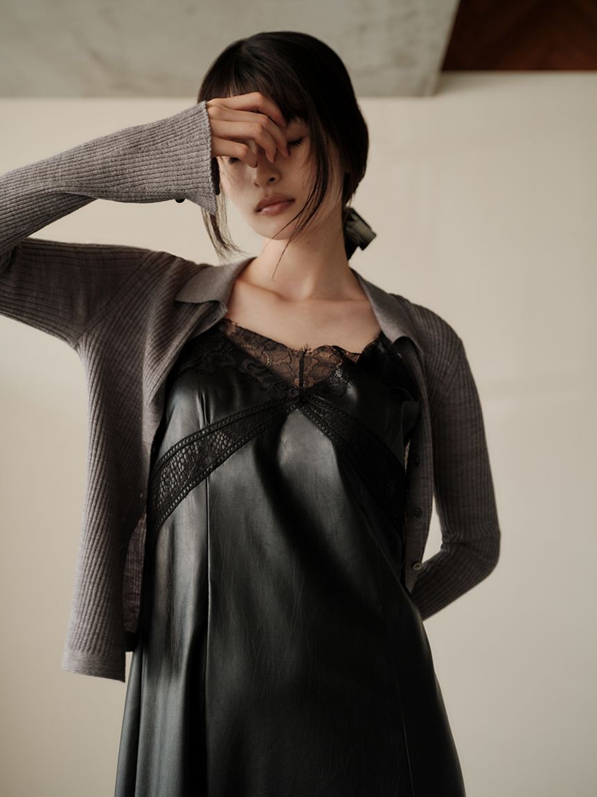 週末限定お値下げ　フレイアイディー　レーストリムスリップワンピース レーストリムスリップワンピース（FRAY I.D）｜ルミネのファッション