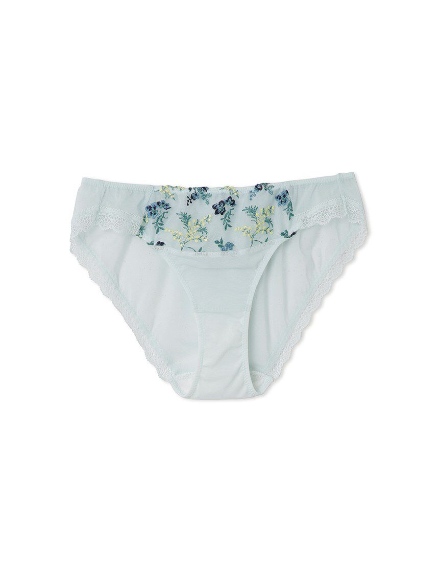 LILY BROWN Lingerie「【LILY BROWN Lingerie】ミモザ エンブロイダリーレース ショーツ」|インナー|