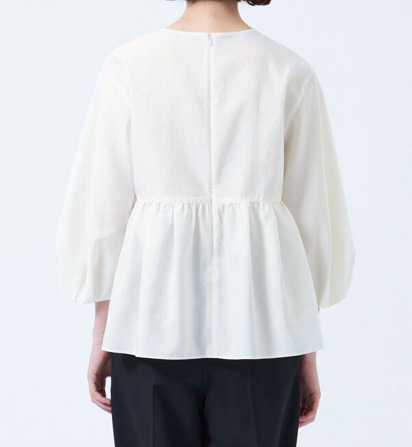 MACKINTOSH PHILOSOPHY「リンクルボリュームスリーブブラウス」|シャツ・ブラウス|