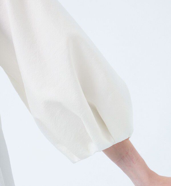 MACKINTOSH PHILOSOPHY「リンクルボリュームスリーブブラウス」|シャツ・ブラウス|