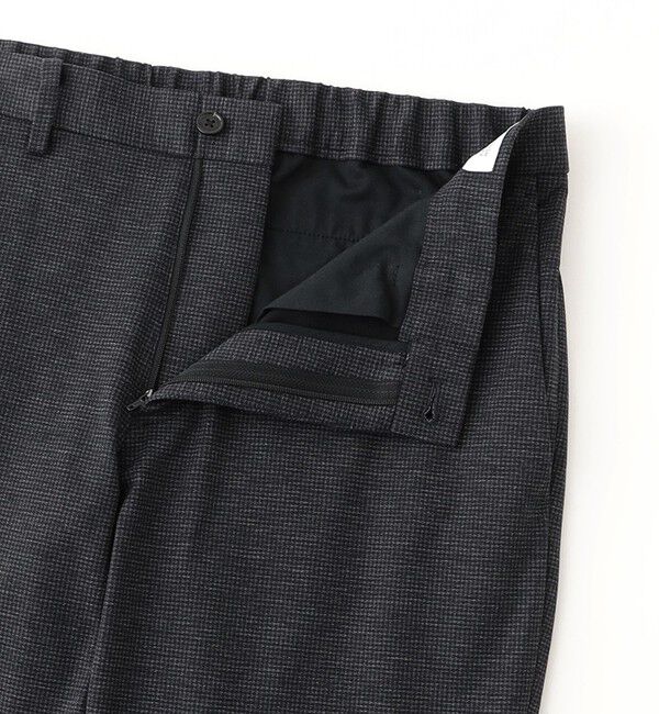 MACKINTOSH PHILOSOPHY「テーラードジャージー パンツ チドリ/バーズアイ」|スラックス|