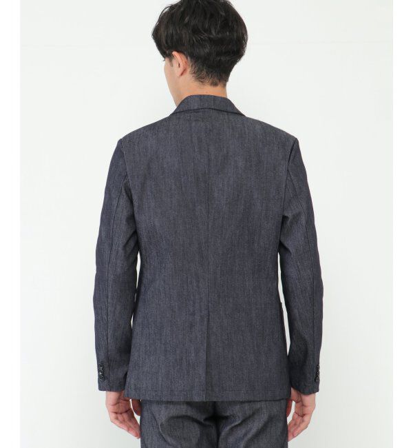 IKKA LOUNGE「デニムライクテーラードジャケット」|テーラードジャケット|