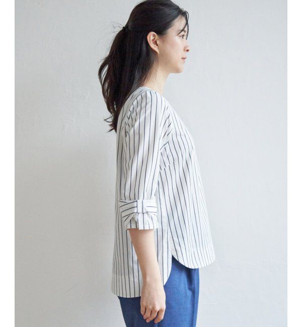 IKKA LOUNGE「袖リボンブラウス」|シャツ・ブラウス|