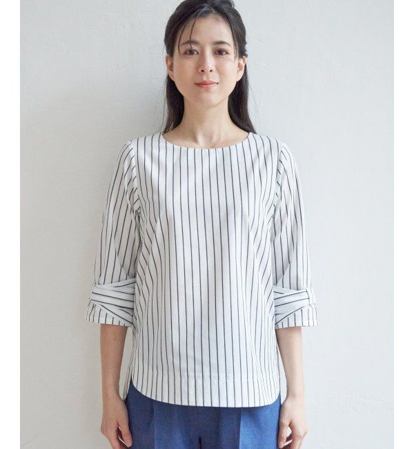 IKKA LOUNGE「袖リボンブラウス」|シャツ・ブラウス|