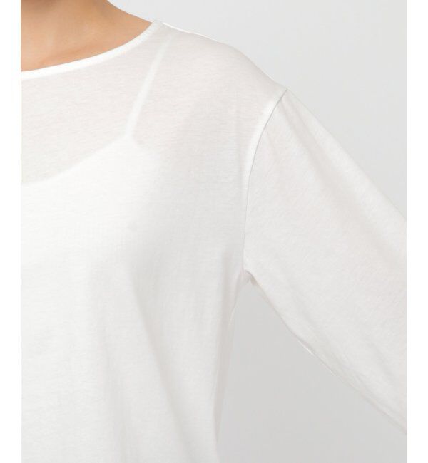 Lbc with Life「つけ襟付き刺繍ロンT」|その他|