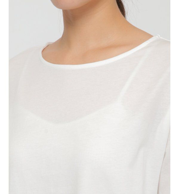 Lbc with Life「つけ襟付き刺繍ロンT」|その他|