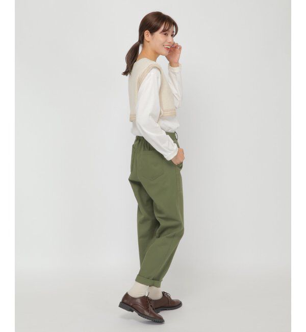 Lbc with Life「つけ襟付き刺繍ロンT」|その他|