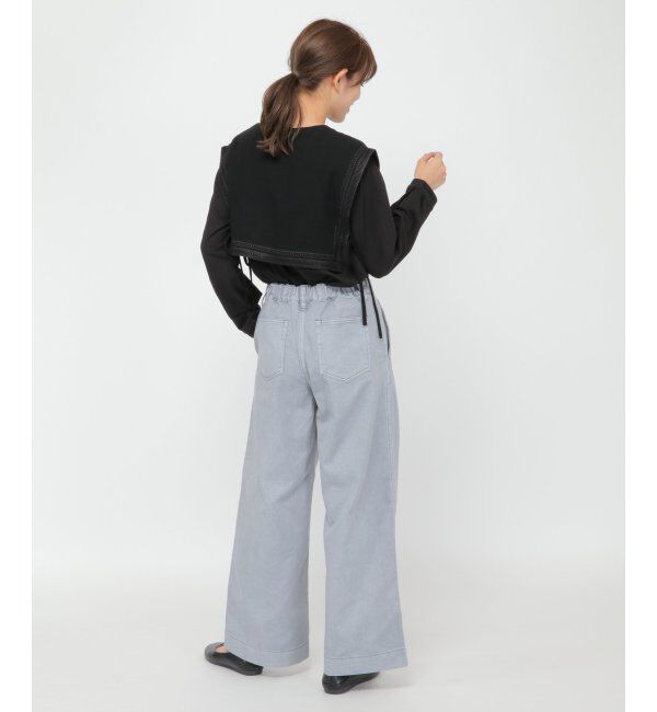 Lbc with Life「つけ襟付き刺繍ロンT」|その他|