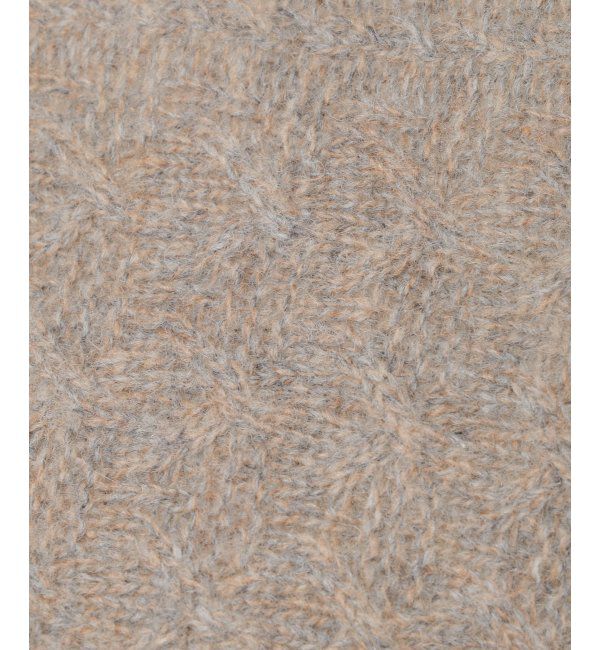 Lbc with Life「ウール混バックシャンリボンベスト」|ニット・セーター|