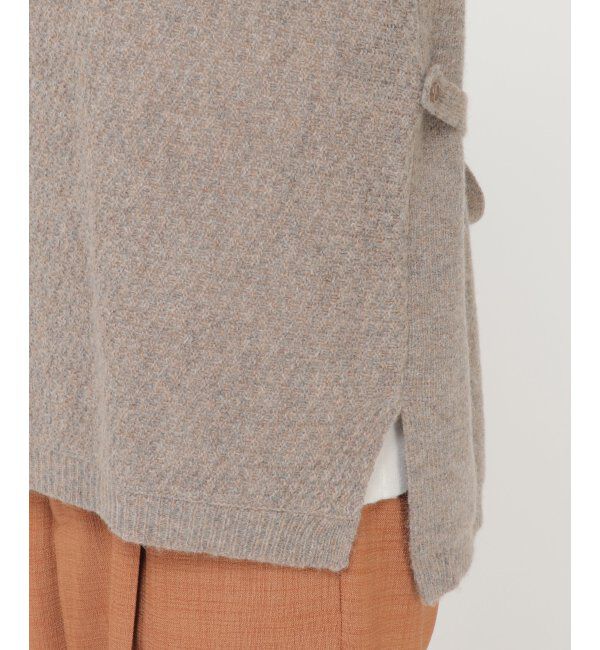 Lbc with Life「ウール混バックシャンリボンベスト」|ニット・セーター|