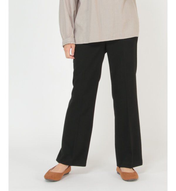 Lbc with Life「TRセミフレアパンツ」|その他|ブラック