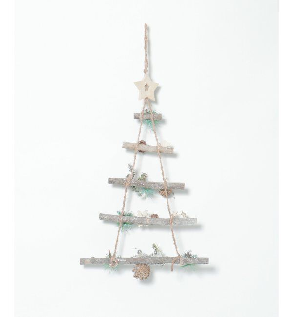 Lbc with Life「22Xmas クリスマス ウッドデコツリーハンガー1」|その他|