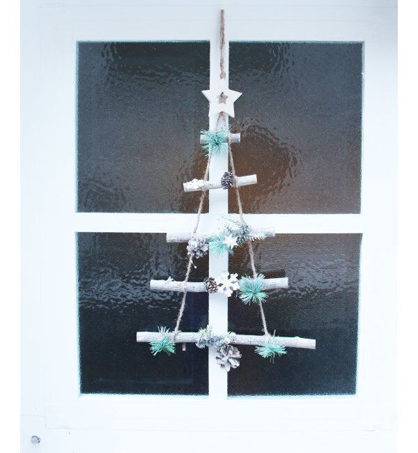 Lbc with Life「22Xmas クリスマス ウッドデコツリーハンガー1」|その他|