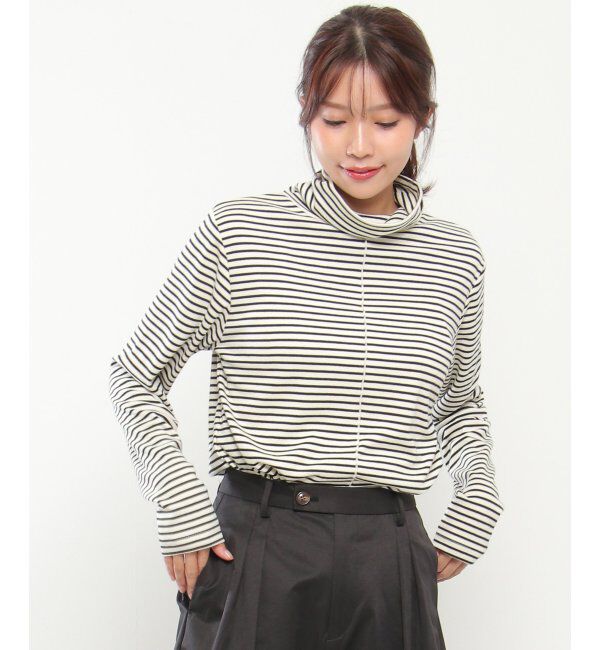 Lbc with Life「クシュタートルネックロンＴ」|Tシャツ・カットソー|