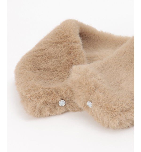 Lbc with Life「フェイクファーマグネットティペット」|マフラー|