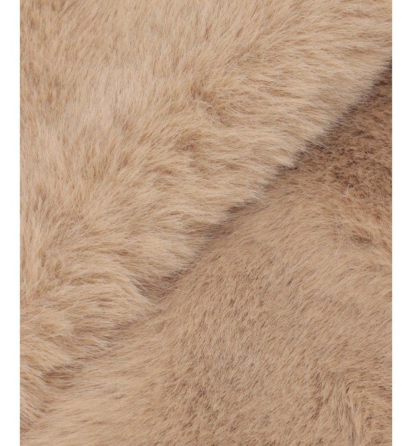 Lbc with Life「フェイクファーマグネットティペット」|マフラー|