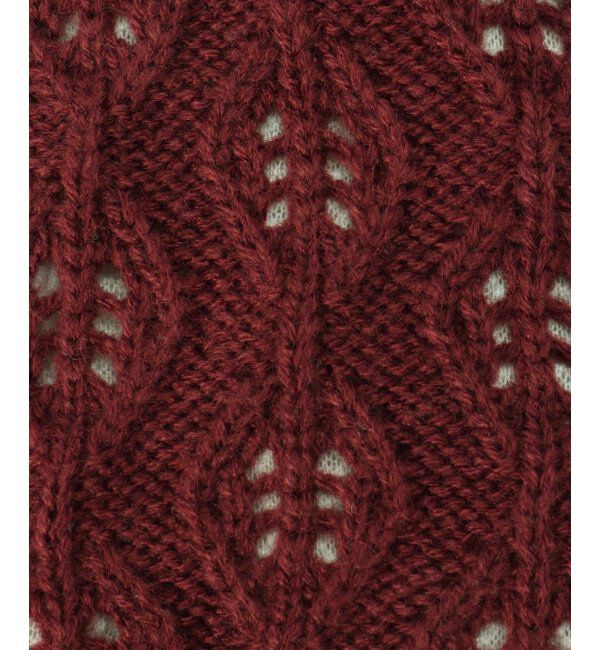 Lbc with Life「木の葉柄ハンドウォーマー」|手袋|