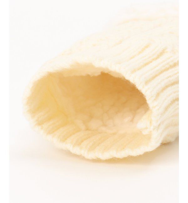 Lbc with Life「縄柄リンクスハンドウォーマー」|手袋|