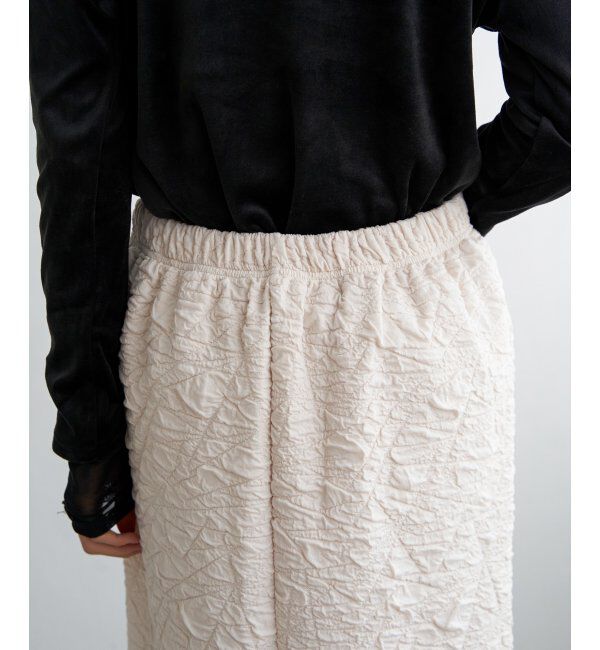 Lbc with Life「フクレジャカードIラインスカート」|スカート|