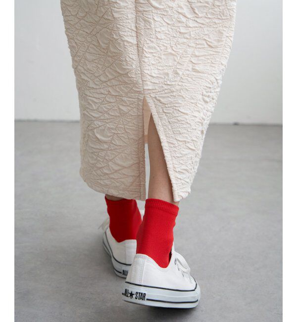 Lbc with Life「フクレジャカードIラインスカート」|スカート|