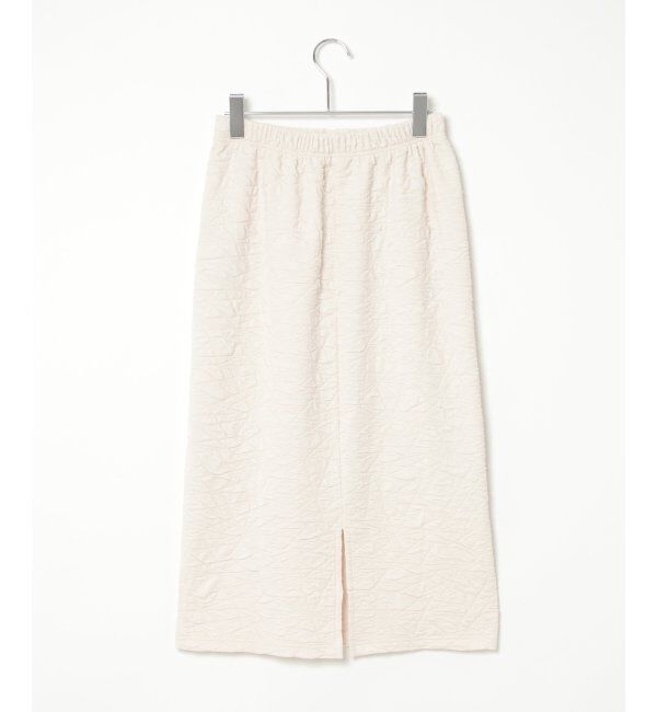 Lbc with Life「フクレジャカードIラインスカート」|スカート|